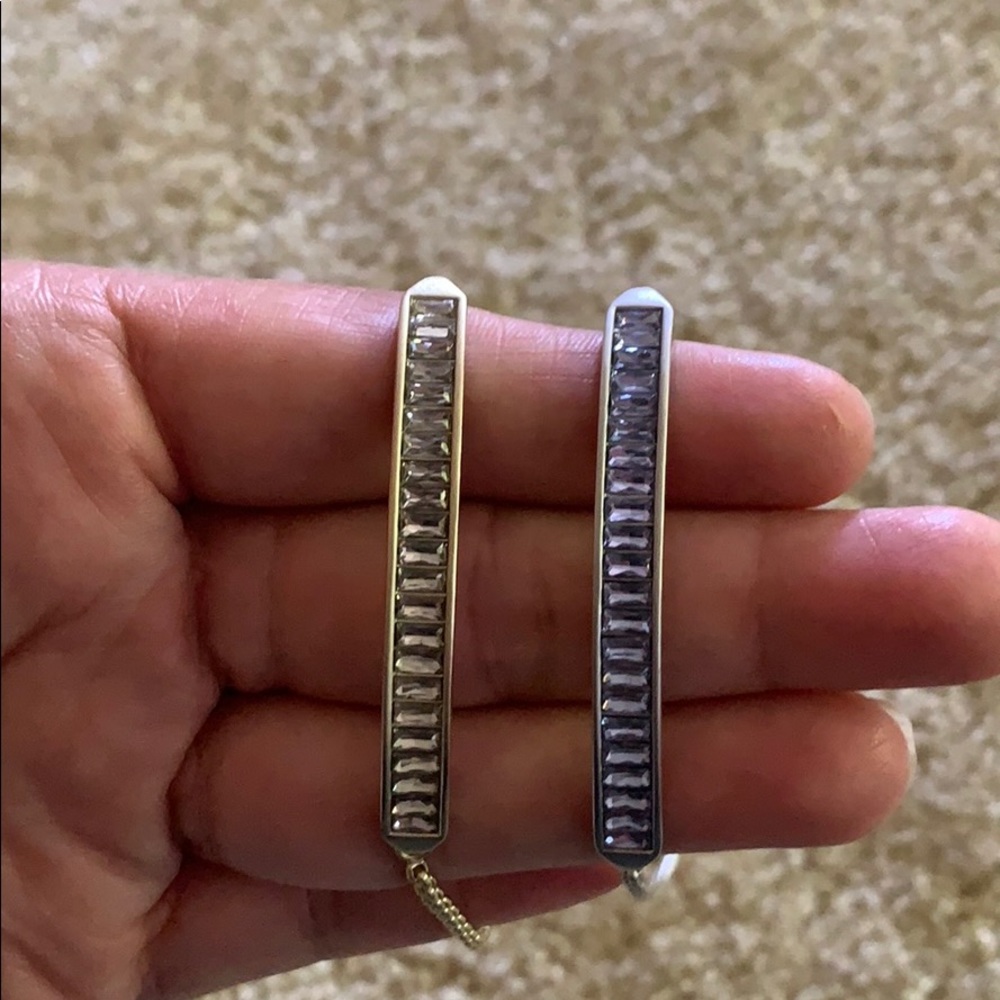 Kendra Scott Jack Slider Bracelet in silver or rose gold - Picture 8 of 8